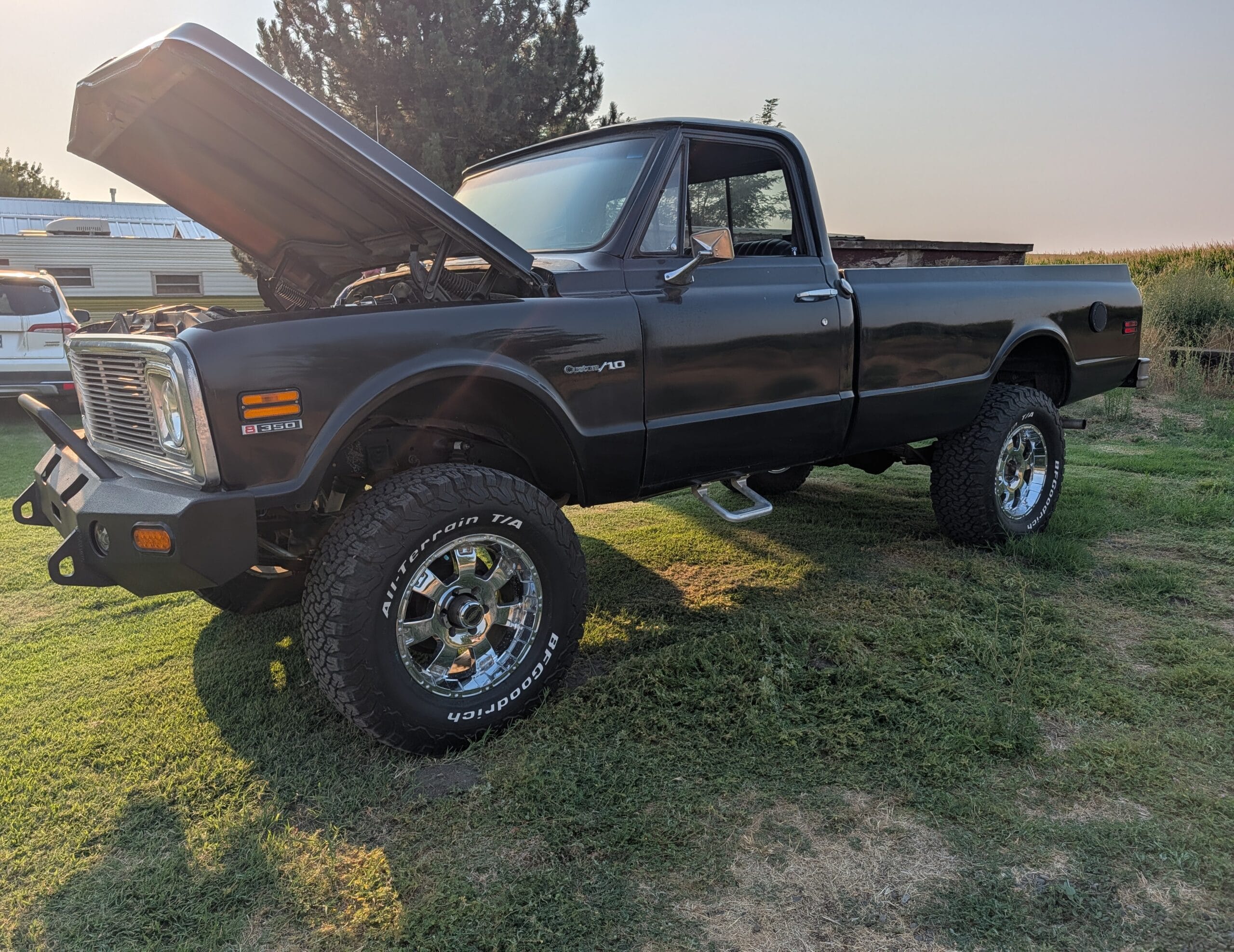 1972 Chevy K10 custom restomod classic car inspection